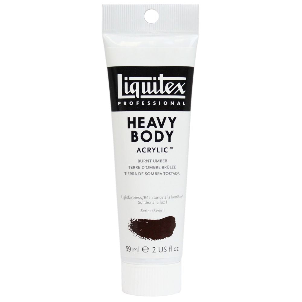 Tinta Acrílica Liquitex Heavy Body 128 Burnt Umber 59ml