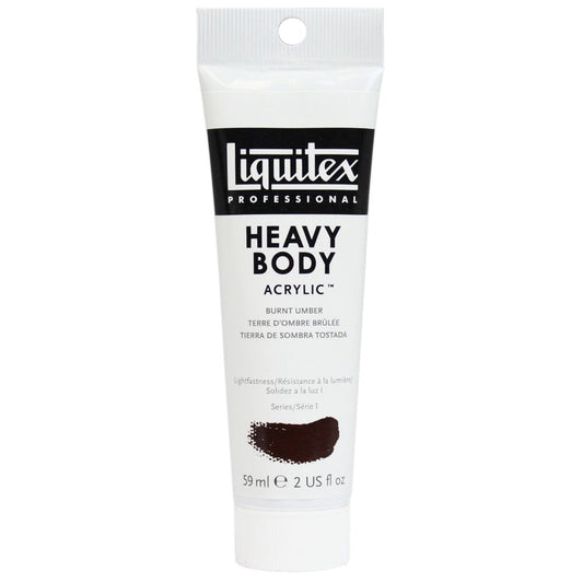 Tinta Acrílica Liquitex Heavy Body 128 Burnt Umber 59ml