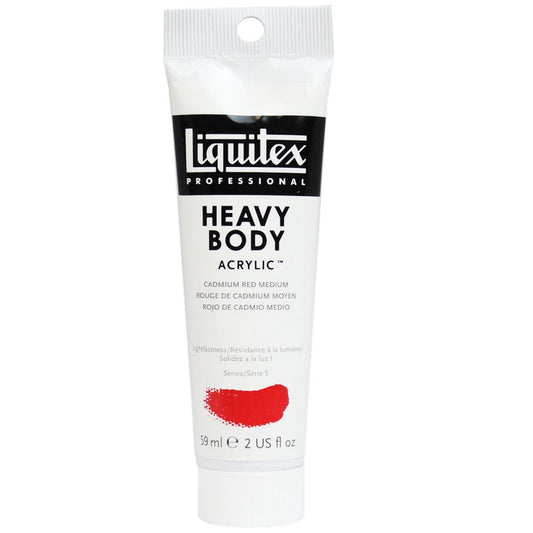 Tinta Acrílica Liquitex Heavy Body 154 Cadmium Red Medium 59ml