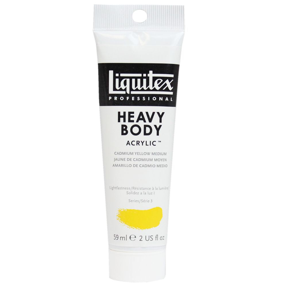 Tinta Acrílica Liquitex Heavy Body 161 Cadmium Yellow Medium 59ml