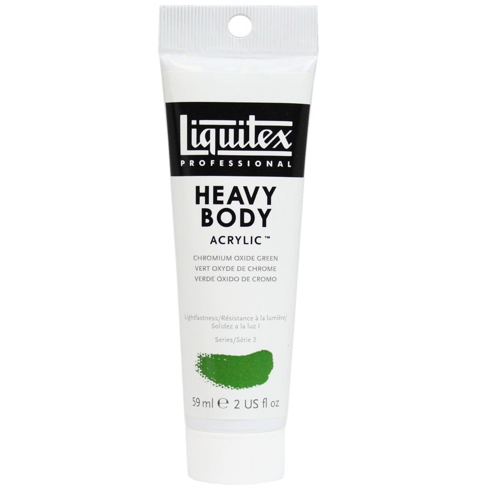 Tinta Acrílica Liquitex Heavy Body 166 Chromium Oxide Green 59ml