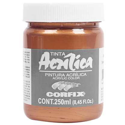 Tinta Acrílica Corfix 250ml Iridescente