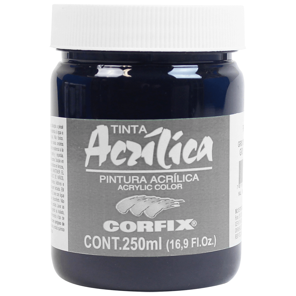 Tinta Acrílica Corfix 250ml G1