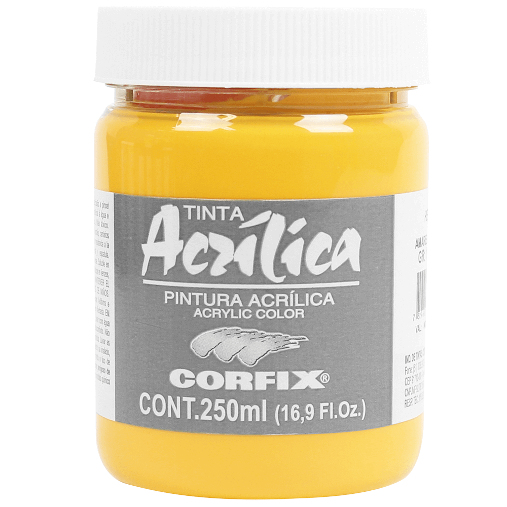 Tinta Acrílica Corfix 250ml G1