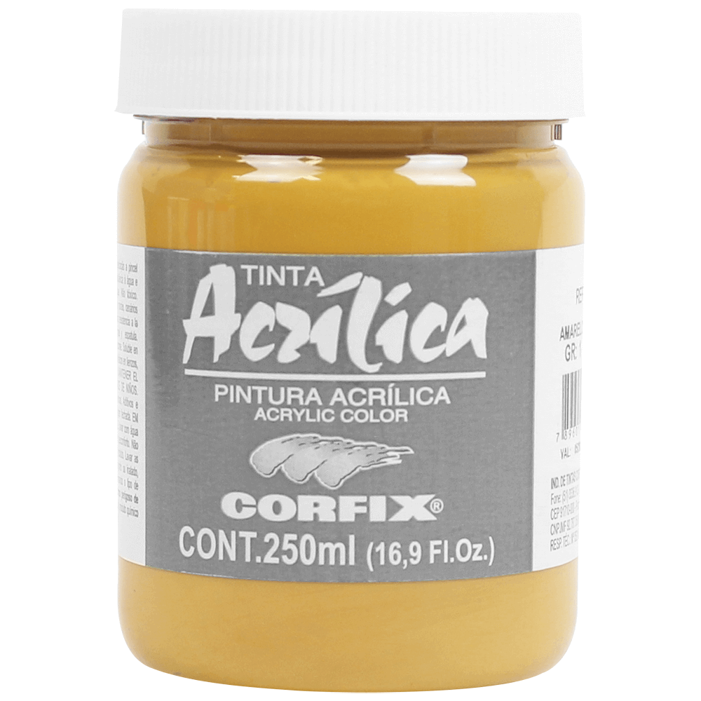 Tinta Acrílica Corfix 250ml G1