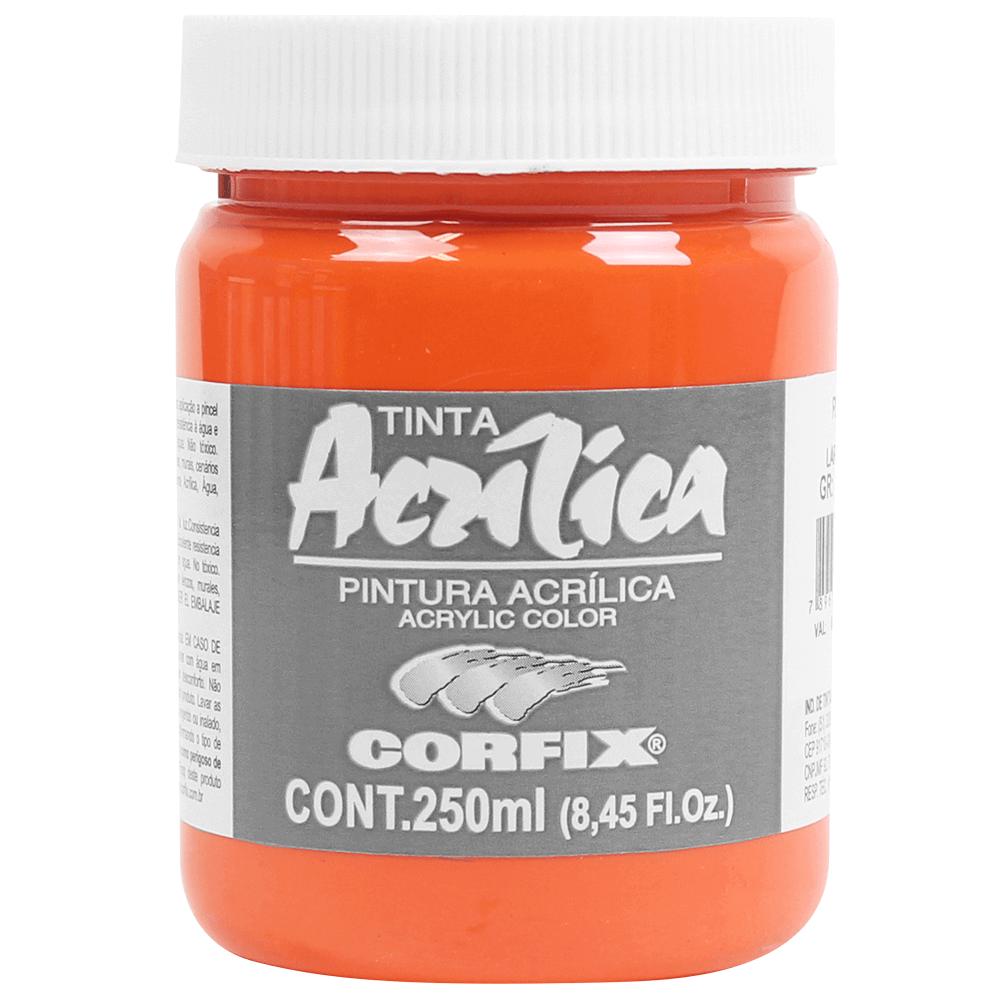 Tinta Acrílica Corfix 250ml G1