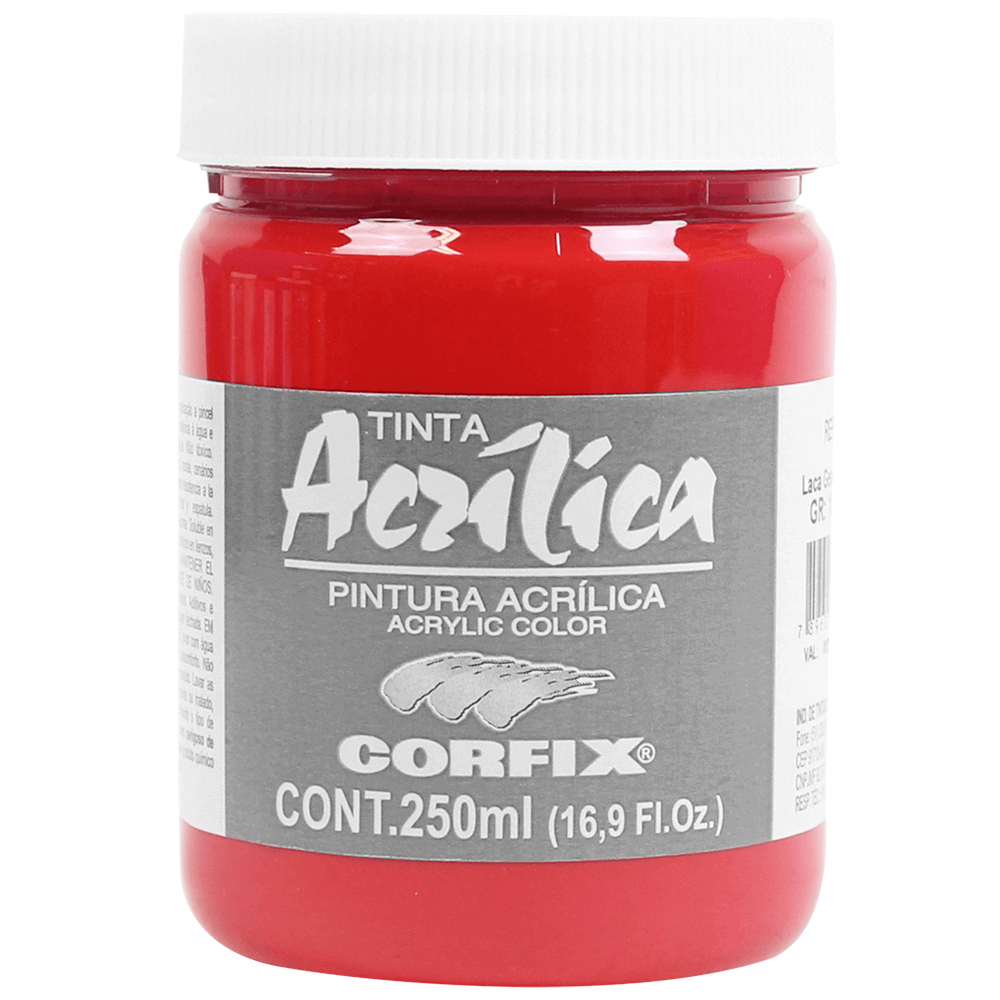 Tinta Acrílica Corfix 250ml G1