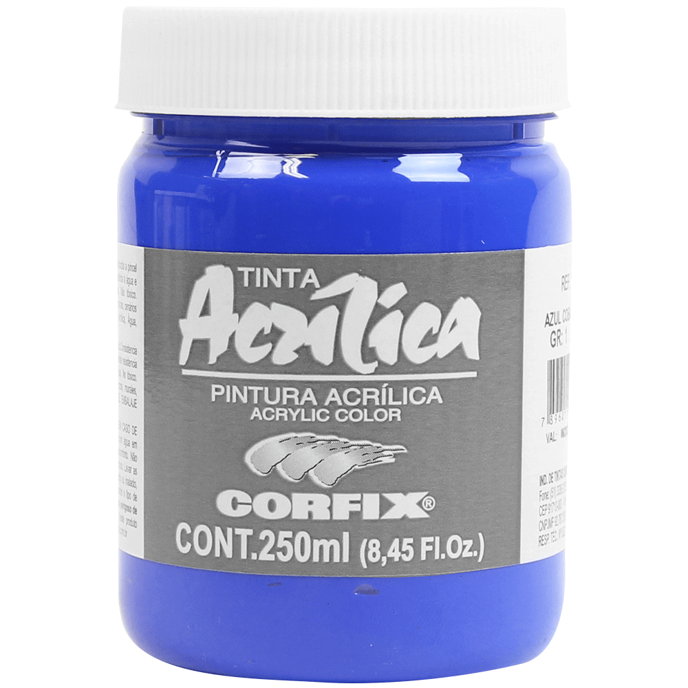 Tinta Acrílica Corfix 250ml G1
