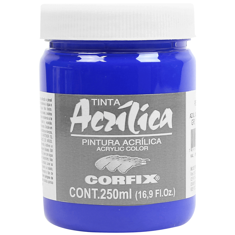 Tinta Acrílica Corfix 250ml G1