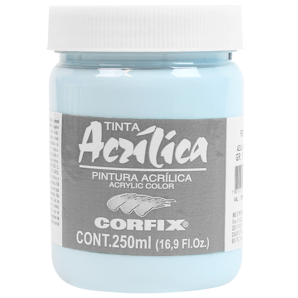 Tinta Acrílica Corfix 250ml G1