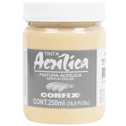 Tinta Acrílica Corfix 250ml G1