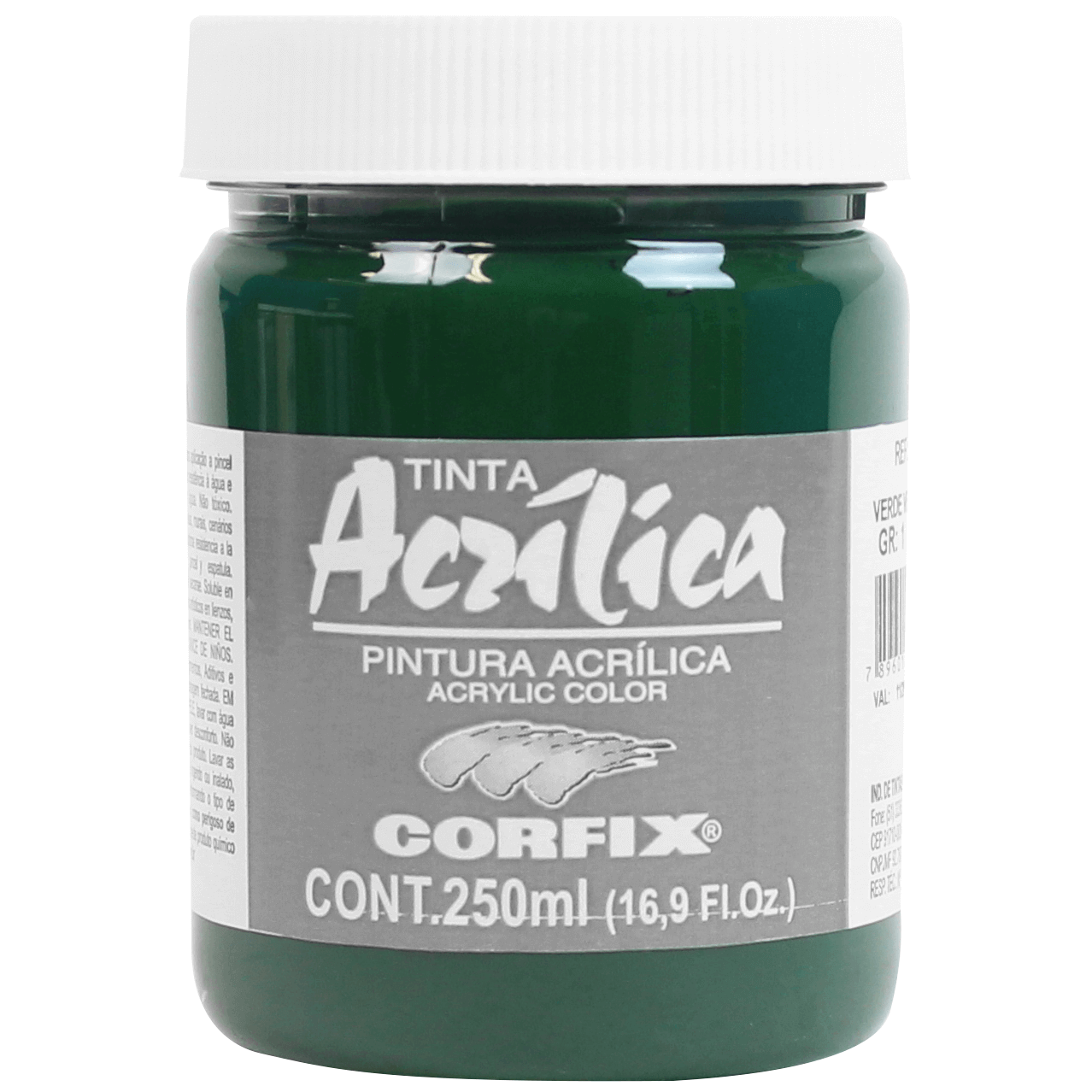 Tinta Acrílica Corfix 250ml G1