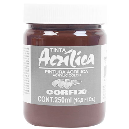 Tinta Acrílica Corfix 250ml G1