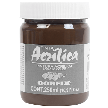 Tinta Acrílica Corfix 250ml G1