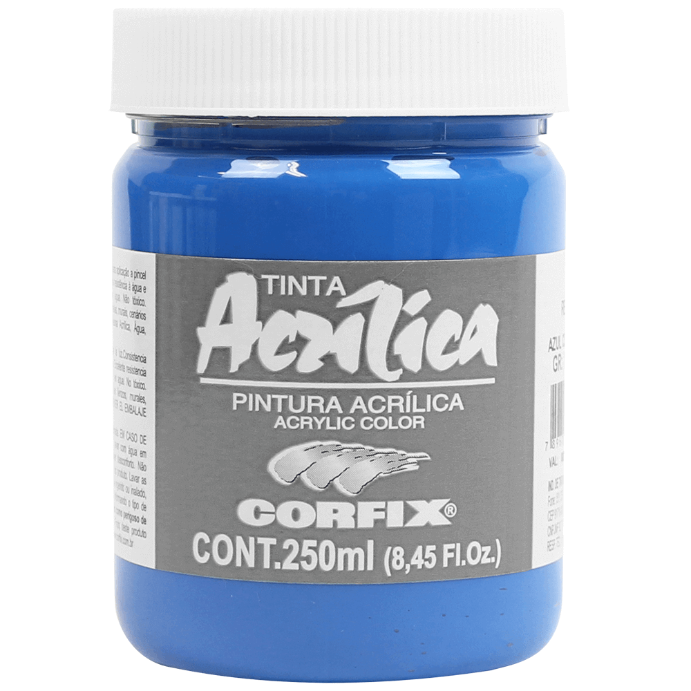 Tinta Acrílica Corfix 250ml G1