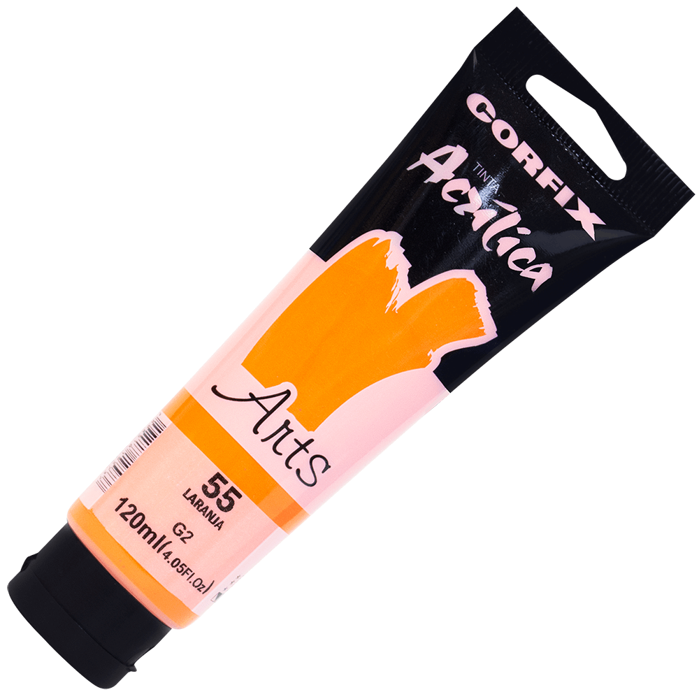 Tinta Acrílica Corfix Arts 120ml 77 Verde Inglês Claro