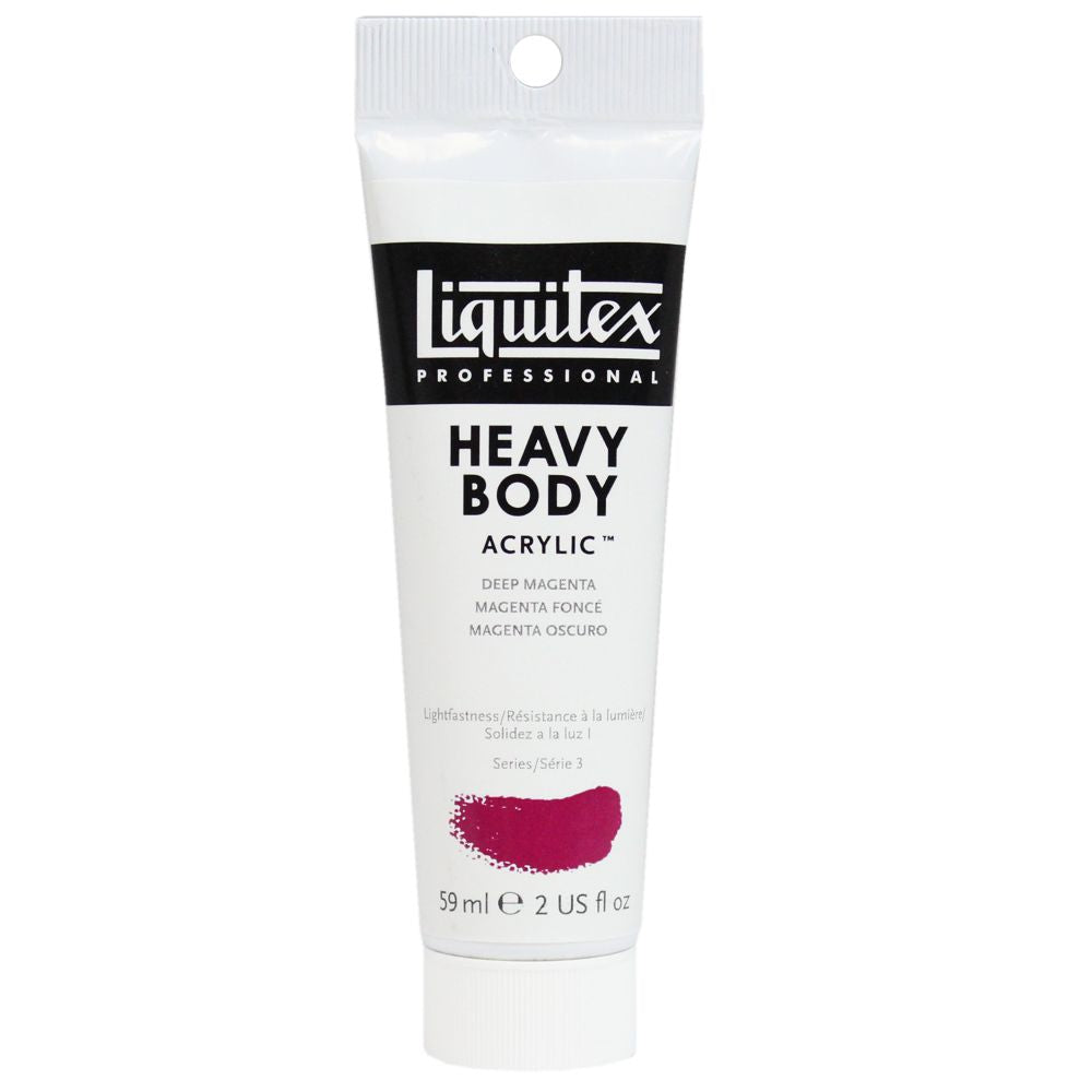 Tinta Acrílica Liquitex Heavy Body 300 Deep Magenta 59ml