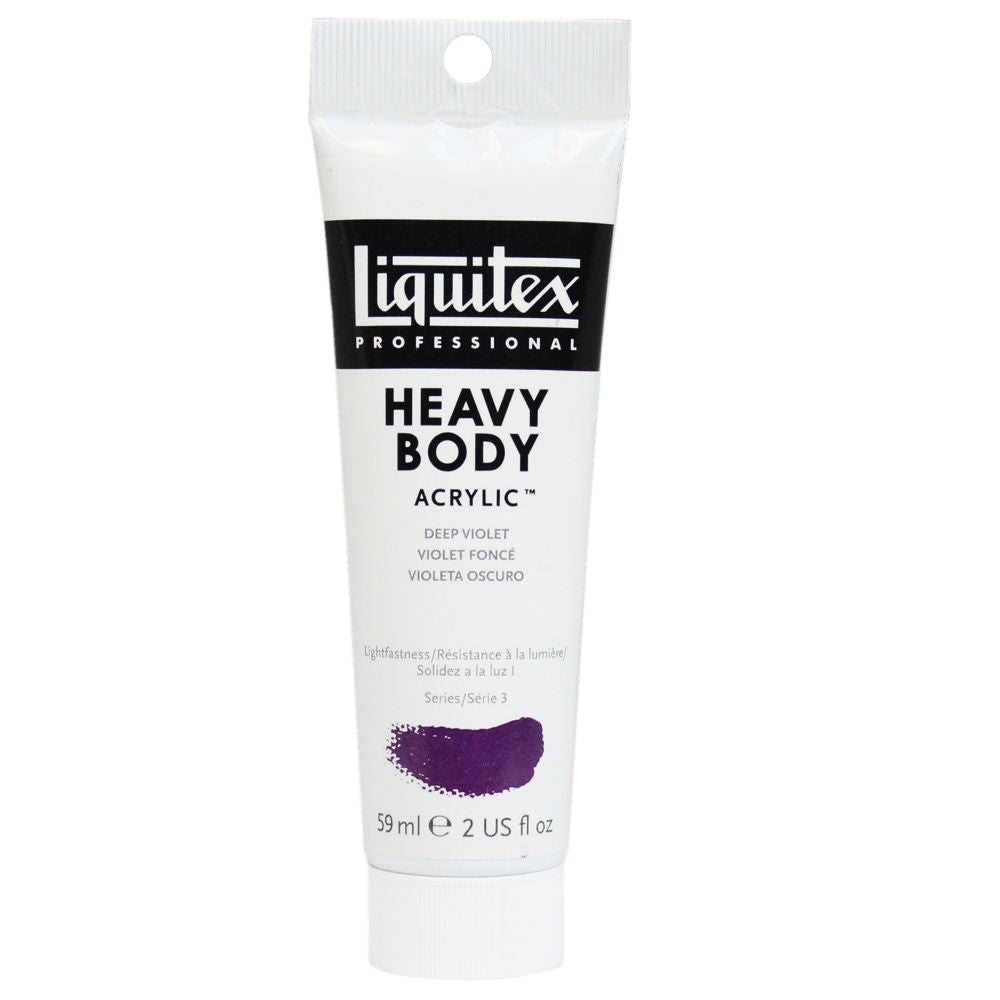 Tinta Acrílica Liquitex Heavy Body 115 Deep Violet 59ml