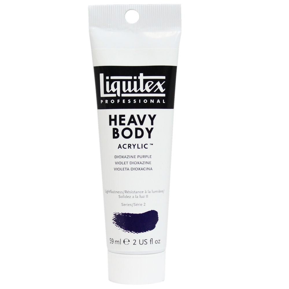 Tinta Acrílica Liquitex Heavy Body 186 Dioxazine Purple 59ml
