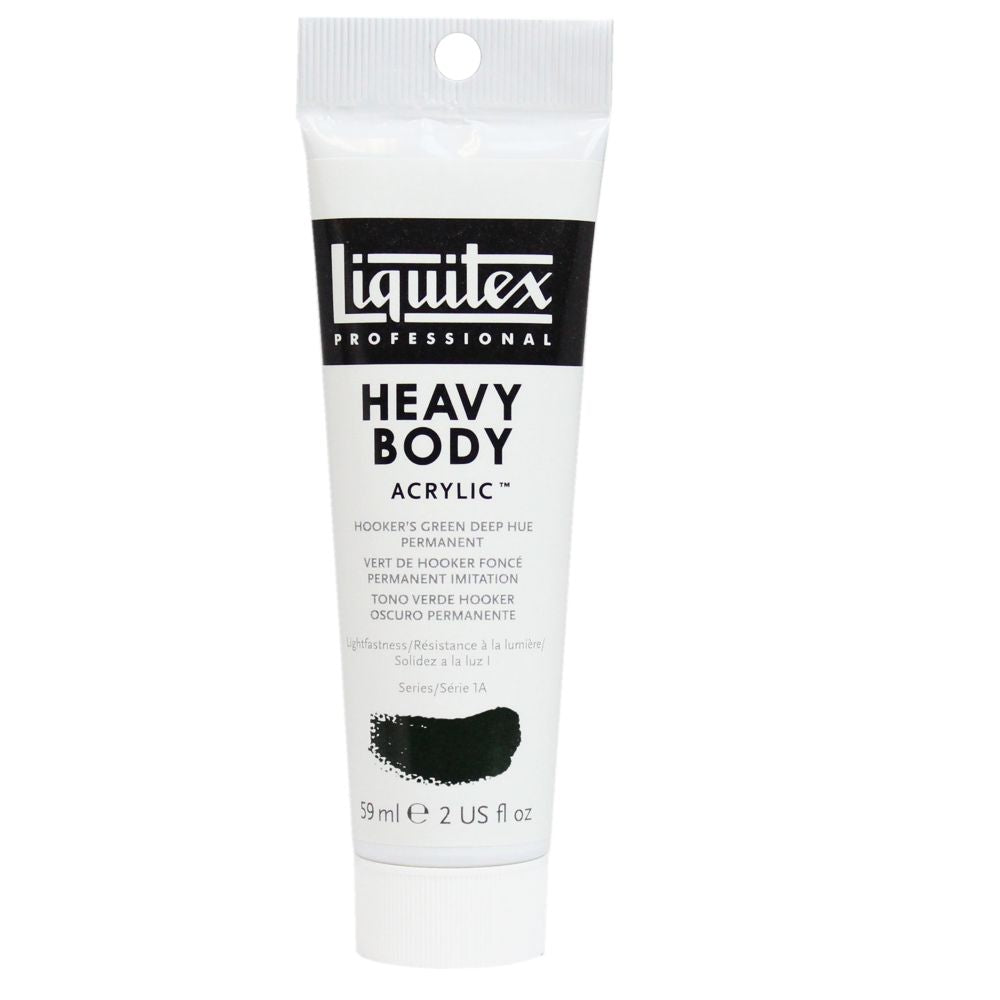 Tinta Acrílica Liquitex Heavy Body 225 Hookers Green Deep Hue Permanent 59ml