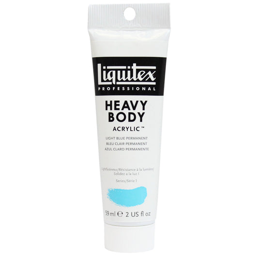 Tinta Acrílica Liquitex Heavy Body 770 Light Blue Permanent 59ml