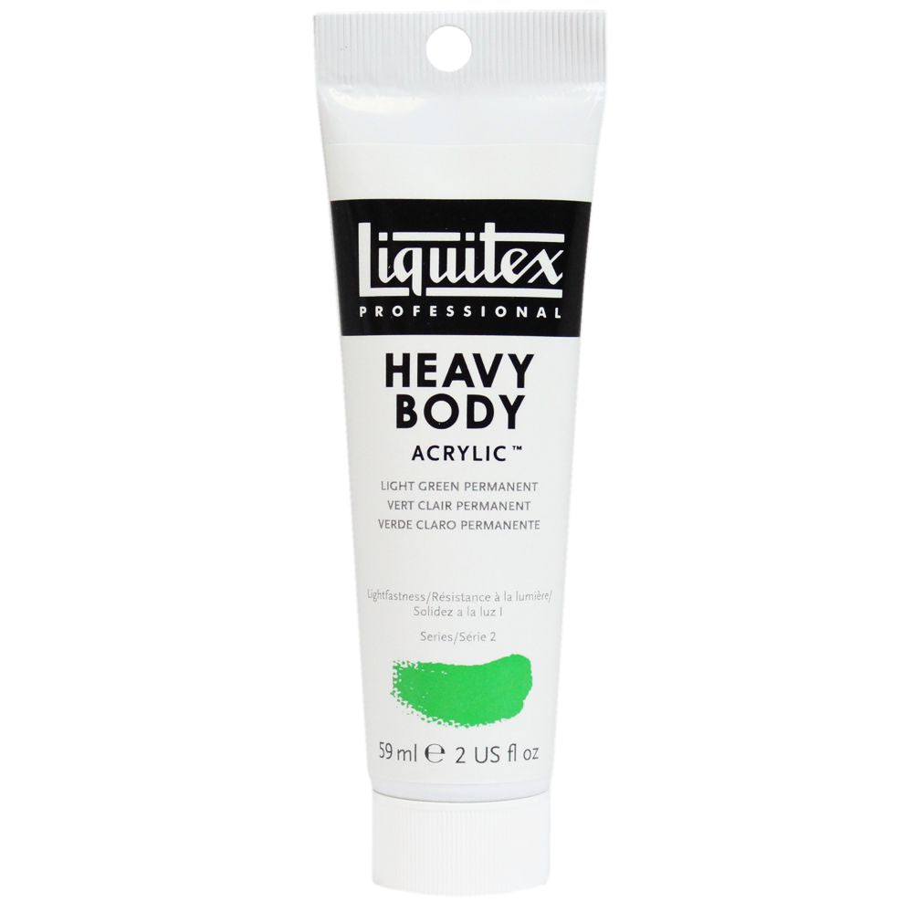 Tinta Acrílica Liquitex Heavy Body 312 Light Green Permanent 59ml