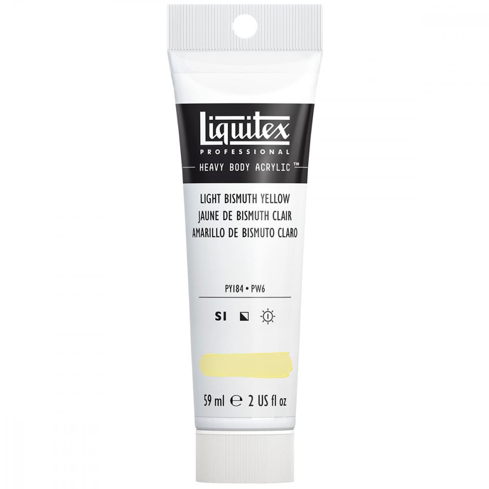 Tinta Acrílica Liquitex Heavy Body 156 Light Bismuth Yellow 59ml