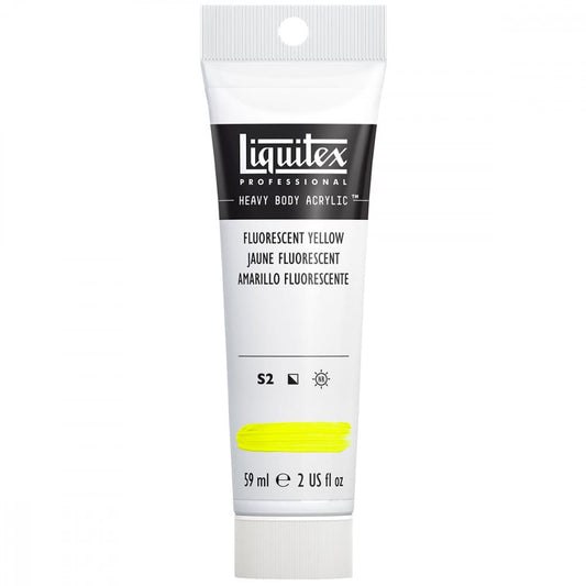Tinta Acrílica Liquitex Heavy Body 981 Fluorescent Yellow 59ml