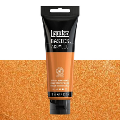 Tinta Acrílica Liquitex Basics 118ml Tom Metálico