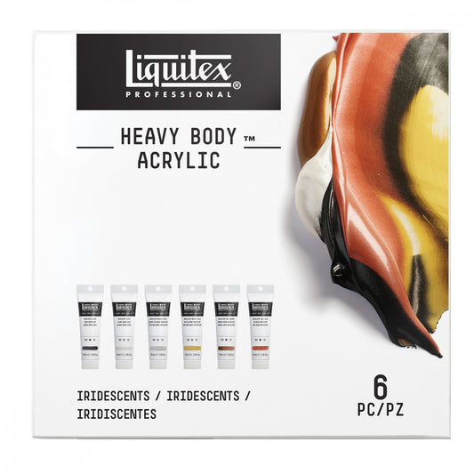 Tinta Acrílica Liquitex Heavy Body 59ml 06 Cores Iridescentes