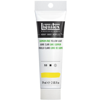 Tinta Acrílica Liquitex Heavy Body S3 889 Cadmium Free Yellow Light 59ml