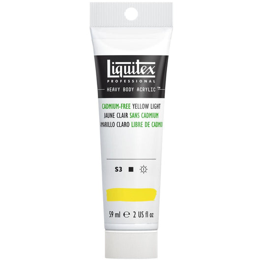 Tinta Acrílica Liquitex Heavy Body S3 889 Cadmium Free Yellow Light 59ml