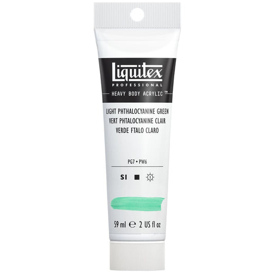 Tinta Acrílica Liquitex Heavy Body S1 313 Light Phthalo Green Row 59ml