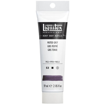 Tinta Acrílica Liquitex Heavy Body 505 Muted Grey 59ml