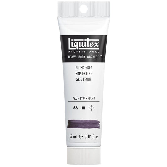 Tinta Acrílica Liquitex Heavy Body 505 Muted Grey 59ml
