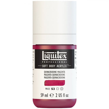 Tinta Acrílica Liquitex Soft Body 59ml S3 114 Quinacridone Magenta