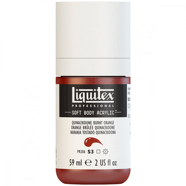 Tinta Acrílica Liquitex Soft Body 59ml S3 108 Quinacridone Burnt Orange