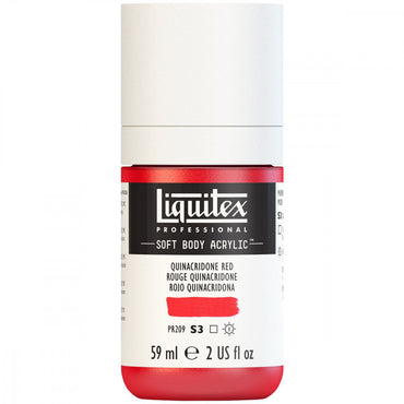 Tinta Acrílica Liquitex Soft Body 59ml S3 112 Quinacridone Red