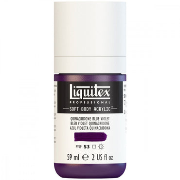 Tinta Acrílica Liquitex Soft Body 59ml S3 118 Quinacridone Blue Violet