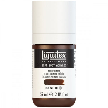 Tinta Acrílica Liquitex Soft Body 59ml S1 128 Burnt Umber