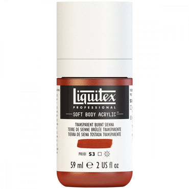 Tinta Acrílica Liquitex Soft Body 59ml S3 129 Transparent Burnt Sienna