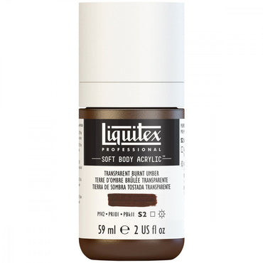 Tinta Acrílica Liquitex Soft Body 59ml S2 130 Transparent Burnt Umber