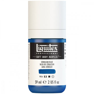 Tinta Acrílica Liquitex Soft Body 59ml S3 164 Cerulean Blue