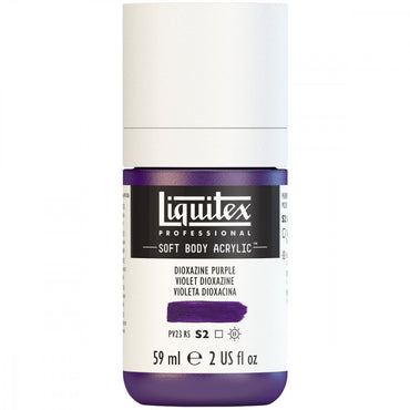 Tinta Acrílica Liquitex Soft Body 59ml S2 186 Dioxazine Purple