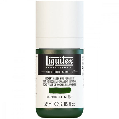 Tinta Acrílica Liquitex Soft Body 59ml S1 224 Hookers Green Hue