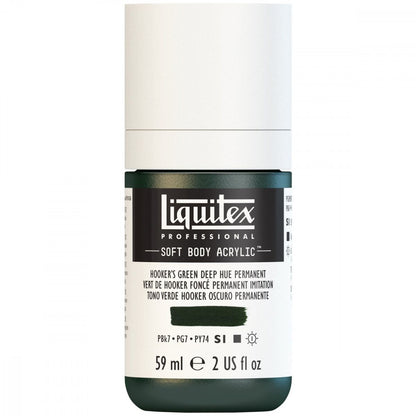 Tinta Acrílica Liquitex Soft Body 59ml S1 225 Green Deep Hue