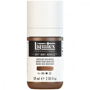 Tinta Acrílica Liquitex Soft Body 59ml S2 229 Iridescent Rich Bronze