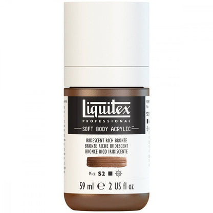 Tinta Acrílica Liquitex Soft Body 59ml S2 229 Iridescent Rich Bronze