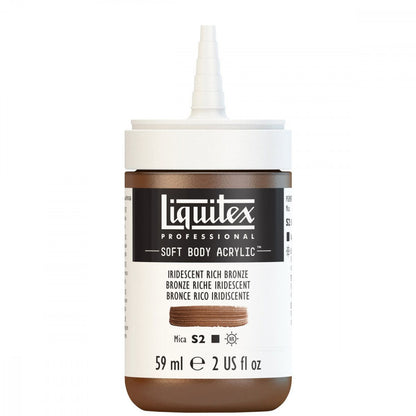 Tinta Acrílica Liquitex Soft Body 59ml S2 229 Iridescent Rich Bronze