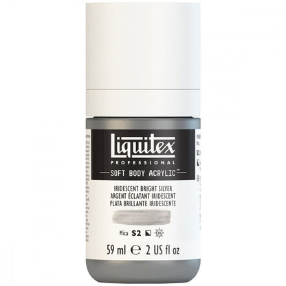 Tinta Acrílica Liquitex Soft Body 59ml S2 236 Iridescent Bright Silver
